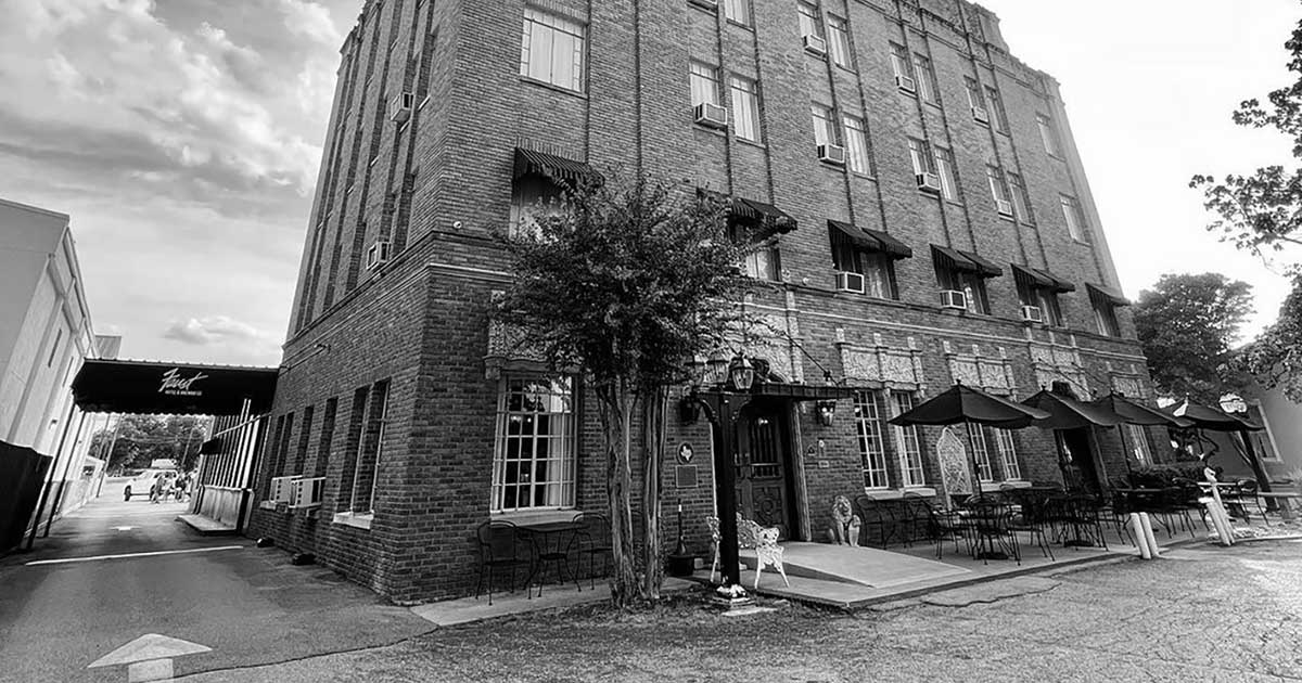 Ghosts at the Faust Hotel Ghost Texas